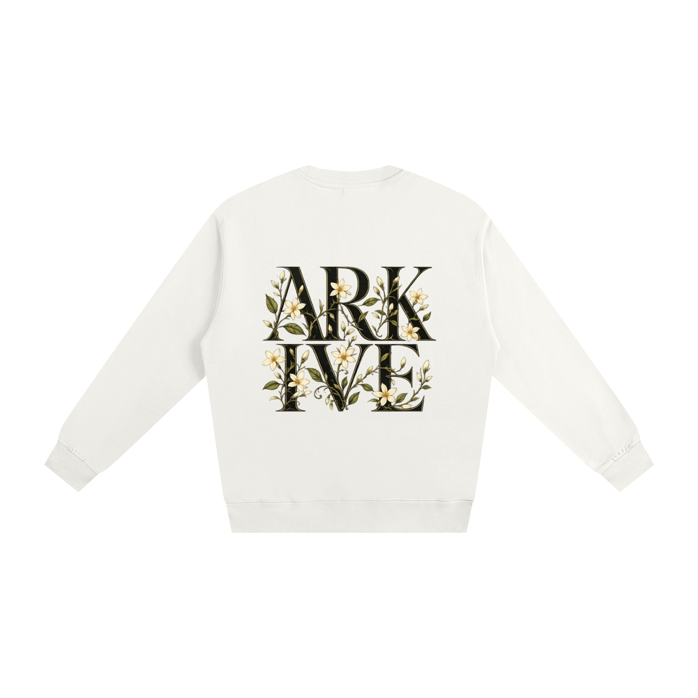 ARKIVE SAMPAGUITA Design on a Heavyweight Essential Sweatshirt