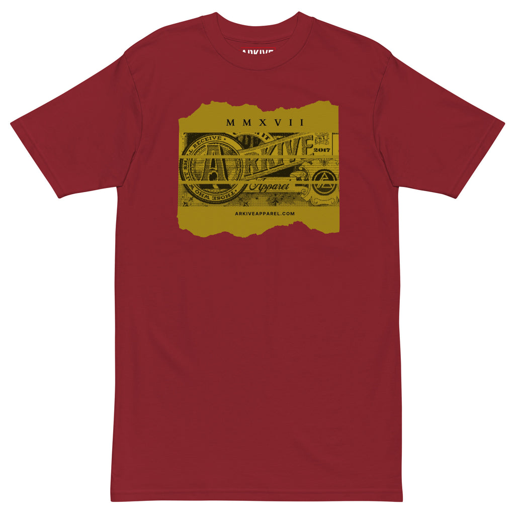 Arkive Apparel Men’s premium heavyweight tee