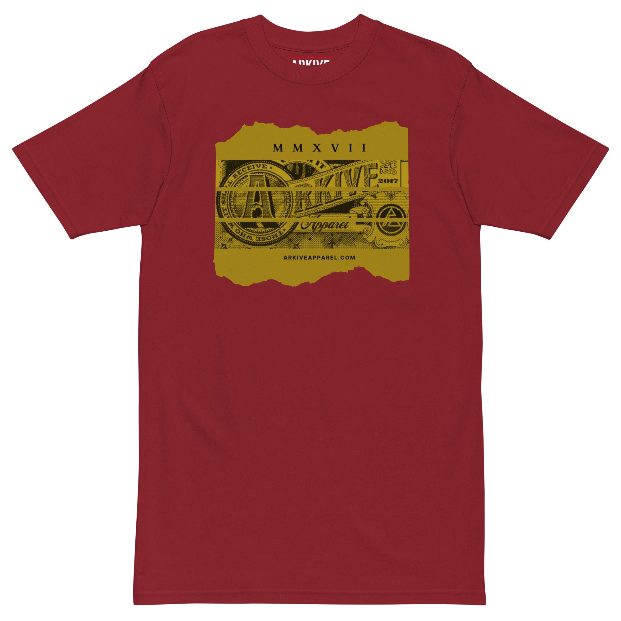 Arkive Apparel Men’s premium heavyweight tee