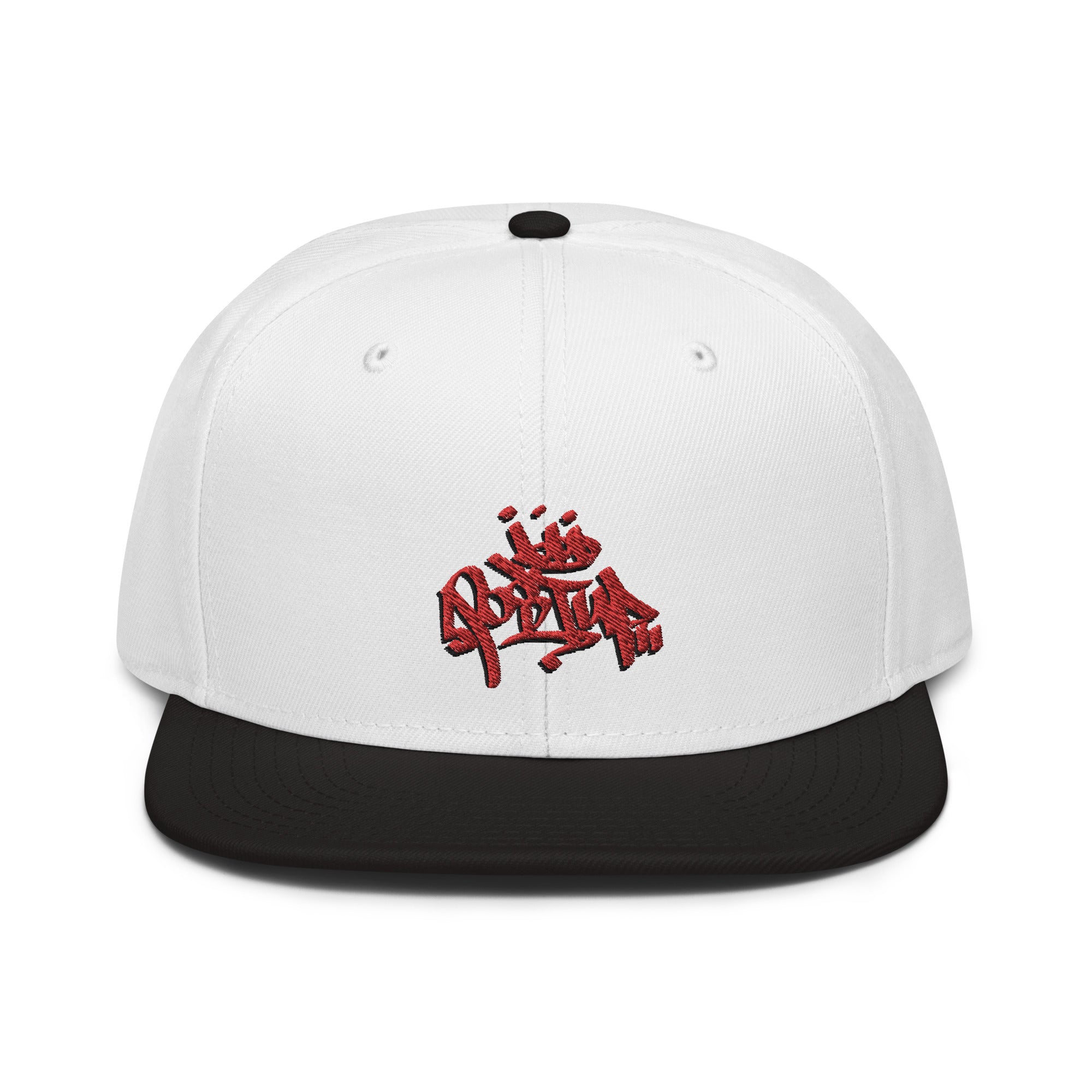 Red Logo Post Up Gang Snapback Hat